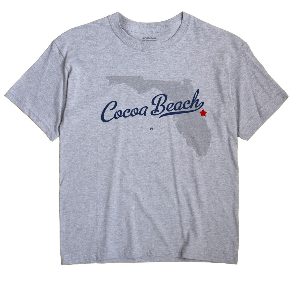 Titusville Fl Beaches. Cocoa Beach Florida FL Shirt