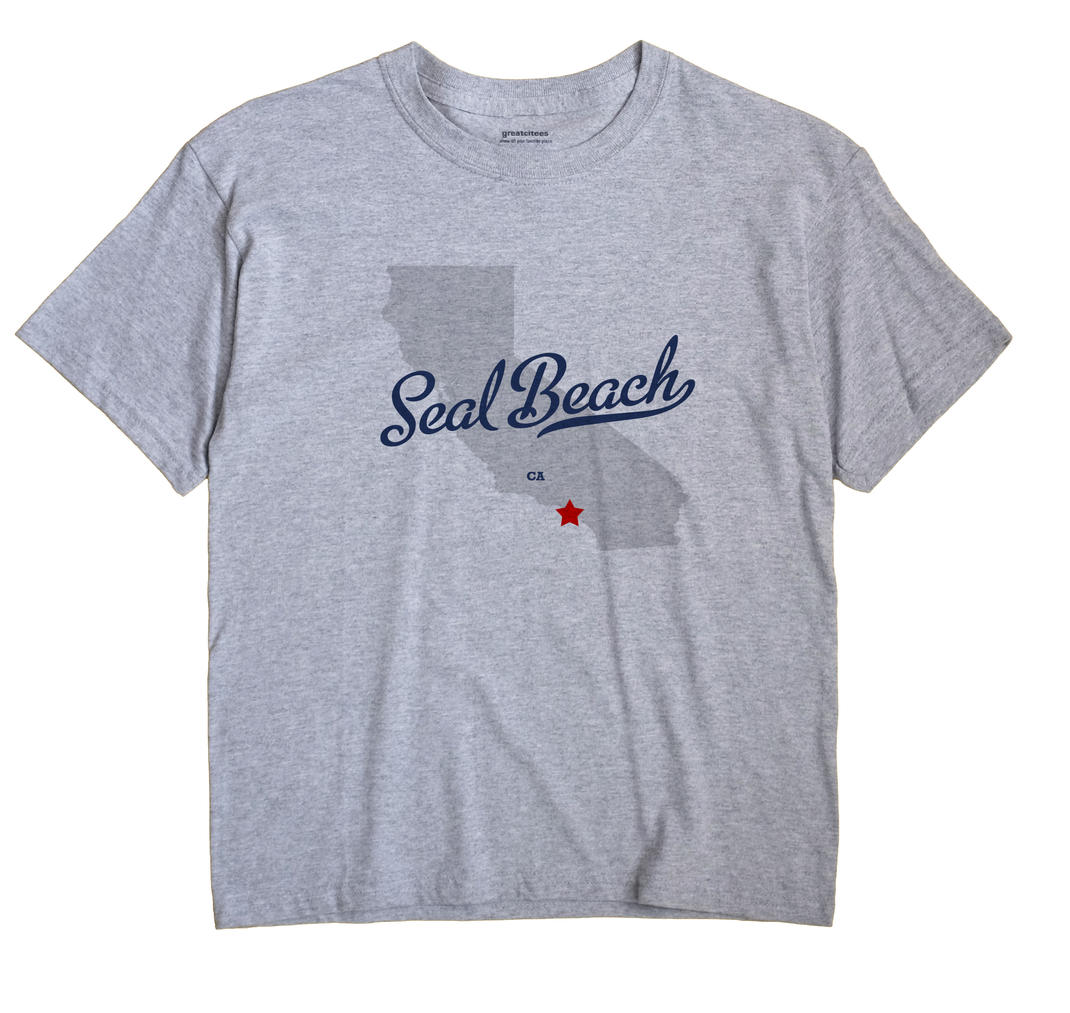 seal beach. Seal Beach California CA Shirt