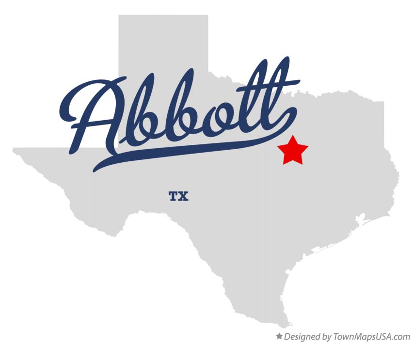 Map of Abbott Texas TX