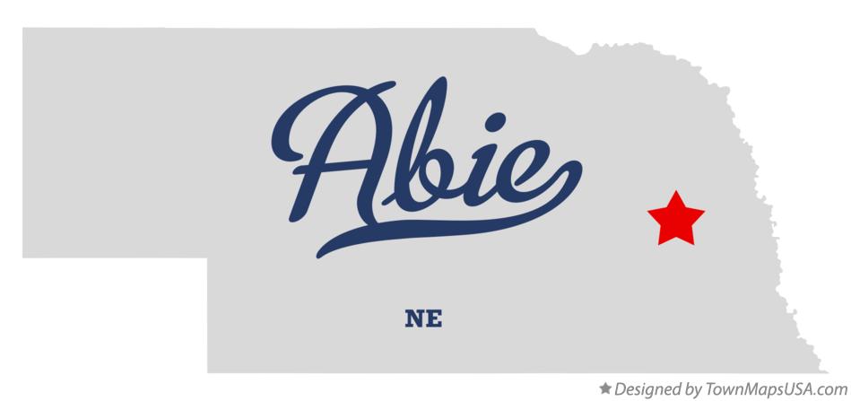 Map of Abie Nebraska NE