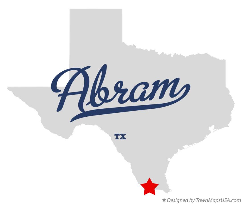 Map of Abram Texas TX