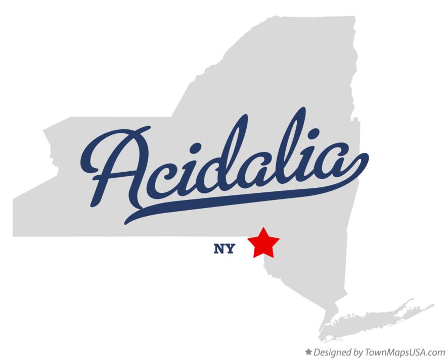 Map of Acidalia New York NY