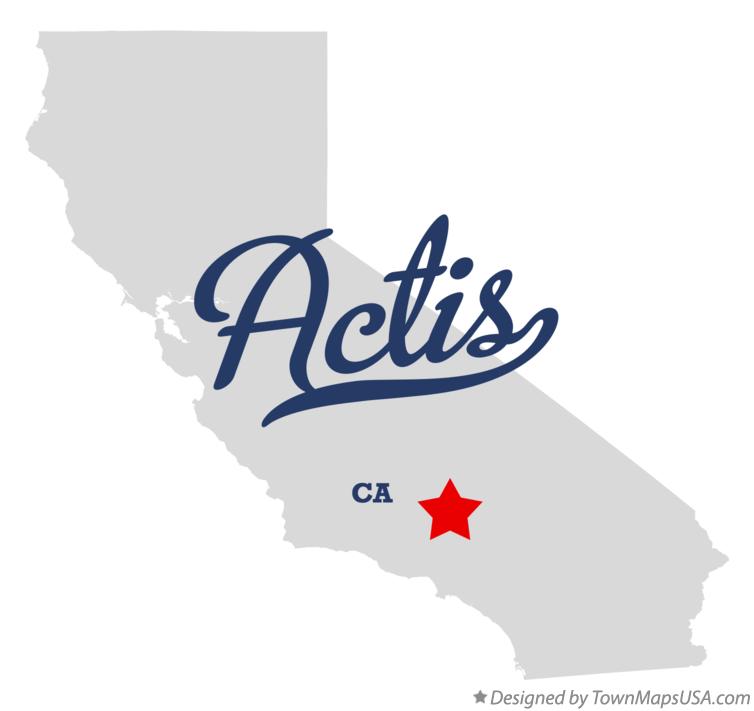 Map of Actis California CA