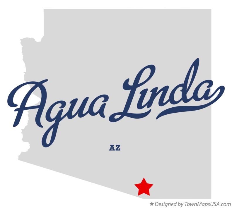 Map of Agua Linda Arizona AZ
