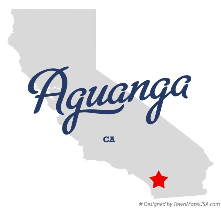 Map of Aguanga California CA