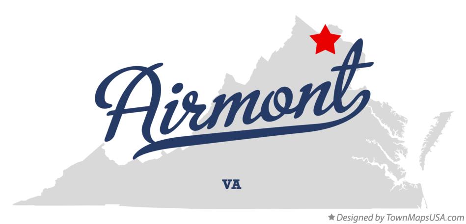 Map of Airmont Virginia VA