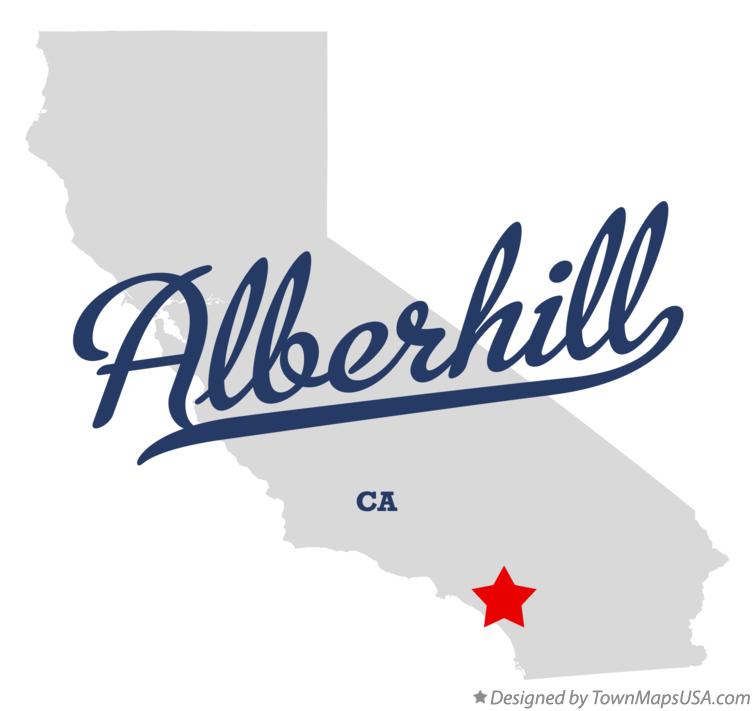Map of Alberhill California CA