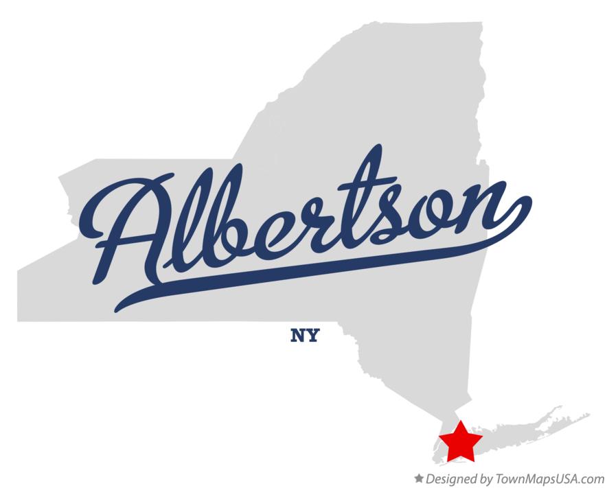 Map of Albertson New York NY