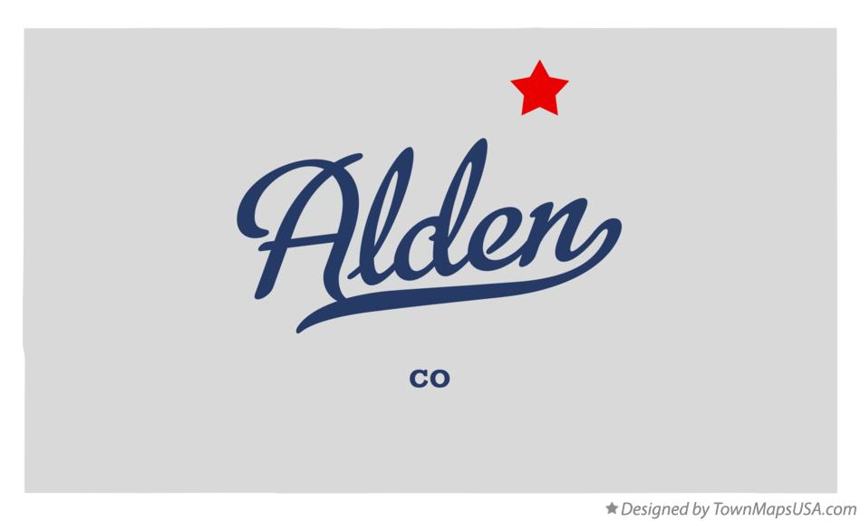 Map of Alden Colorado CO