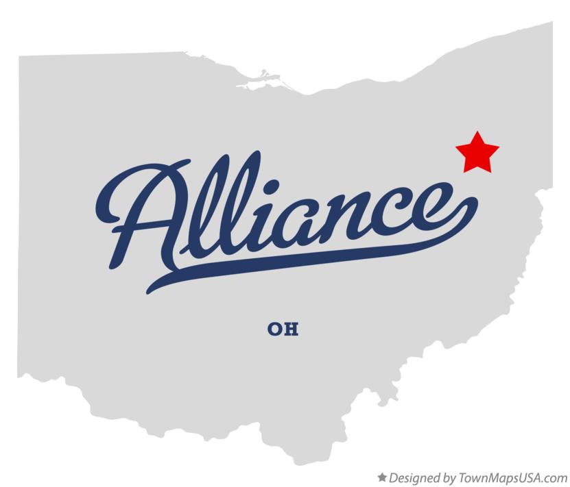 Where Is Alliance Ohio On The Map Holly Laureen