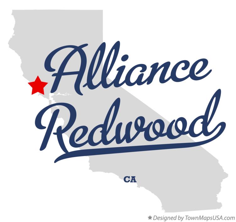 Map of Alliance Redwood California CA