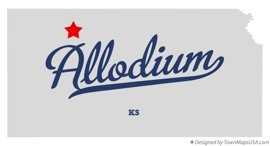 Map of Allodium Kansas KS
