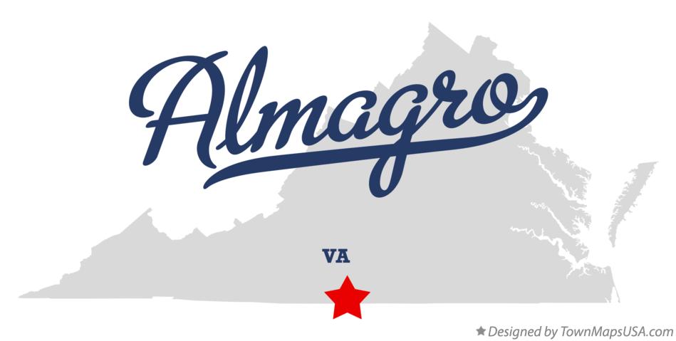 Map of Almagro Virginia VA