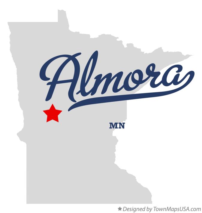 Map of Almora Minnesota MN