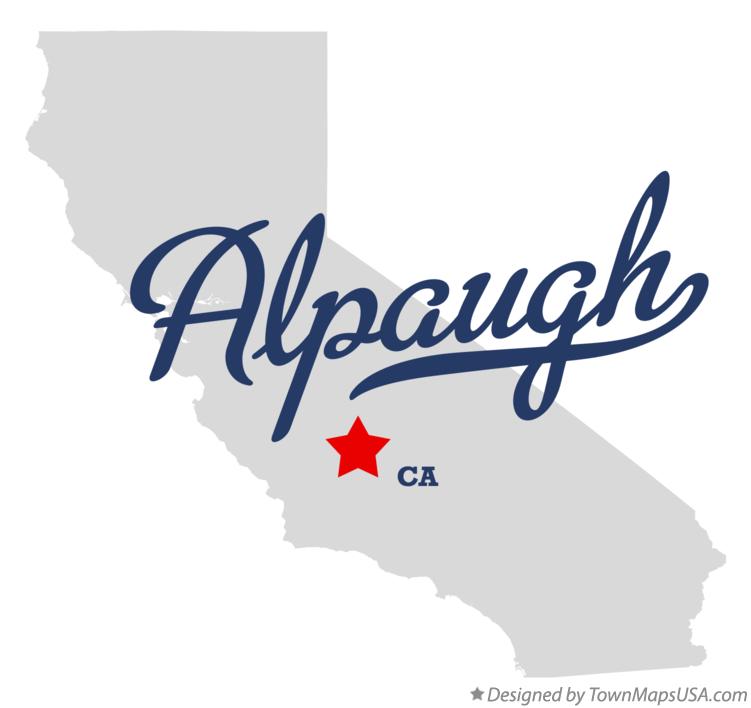 Map of Alpaugh California CA
