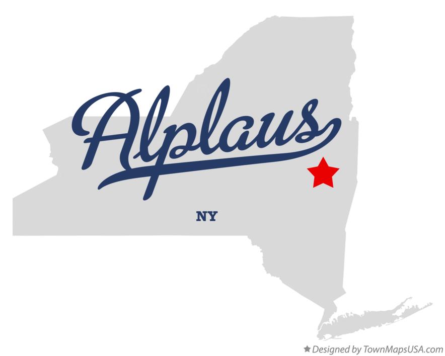 Map of Alplaus New York NY