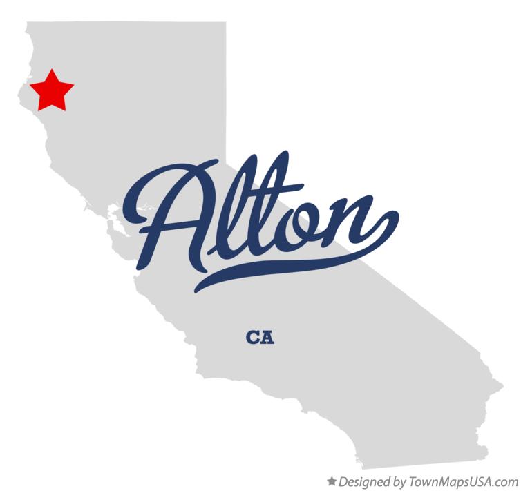 Map of Alton California CA