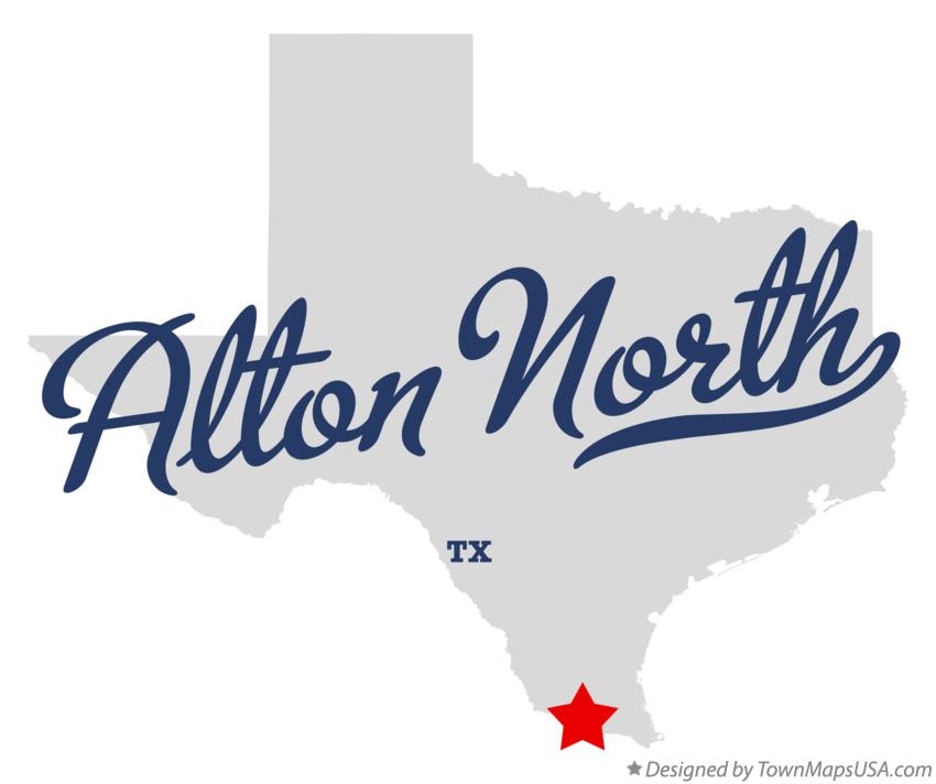 Map of Alton North Texas TX