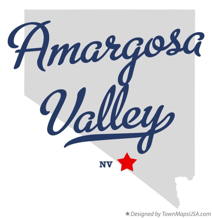 Map of Amargosa Valley Nevada NV