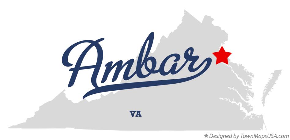 Map of Ambar Virginia VA