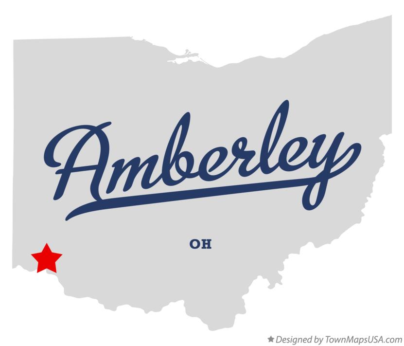 Map of Amberley Ohio OH