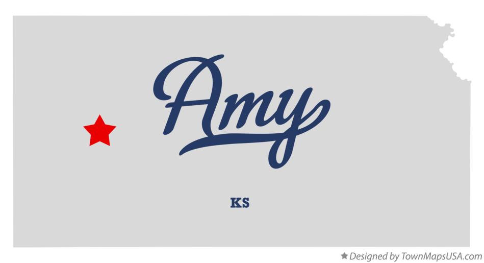 Map of Amy Kansas KS