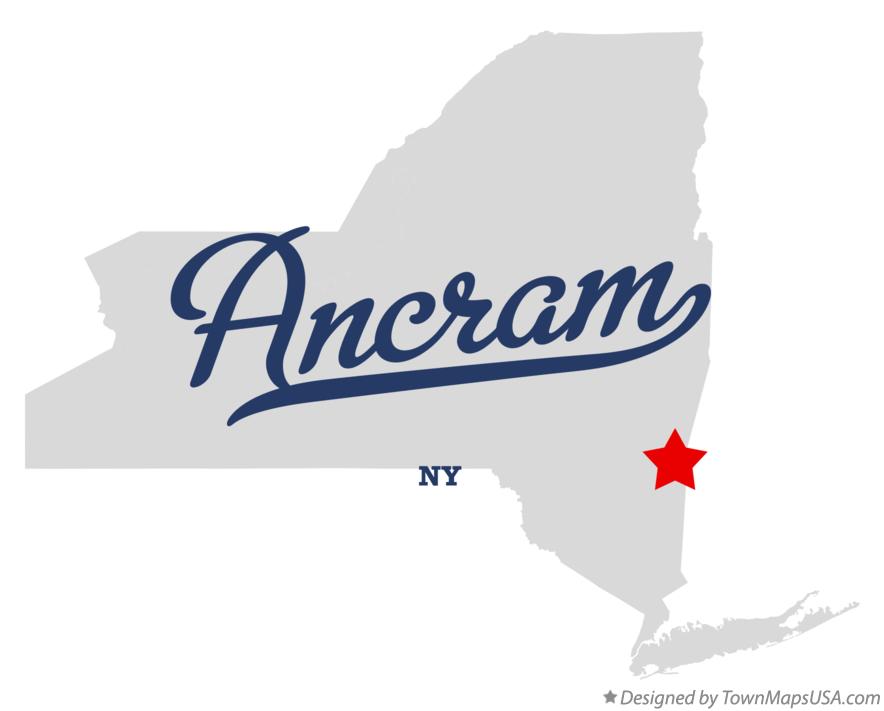 Map of Ancram New York NY