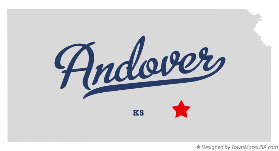 Map of Andover Kansas KS