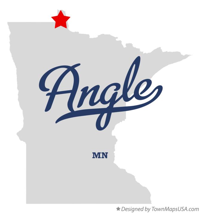 Map of Angle Minnesota MN