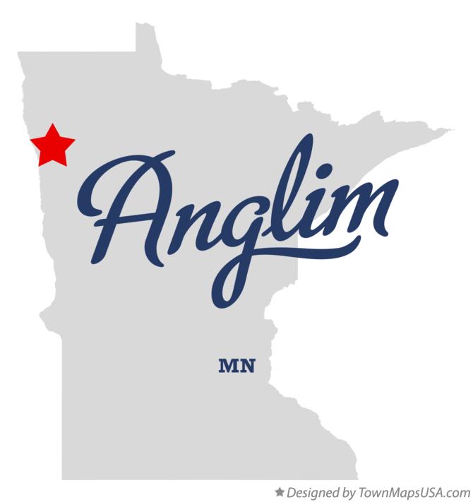 Map of Anglim Minnesota MN