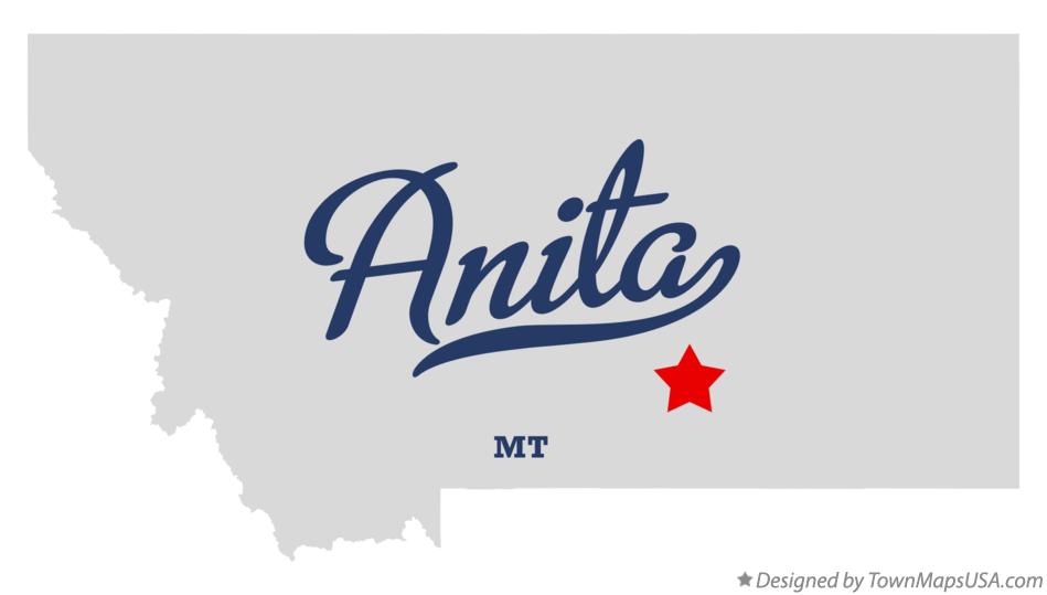 Map of Anita Montana MT