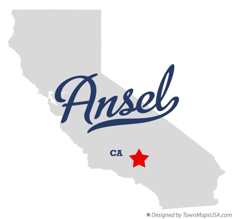 Map of Ansel California CA