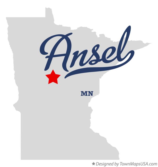 Map of Ansel Minnesota MN