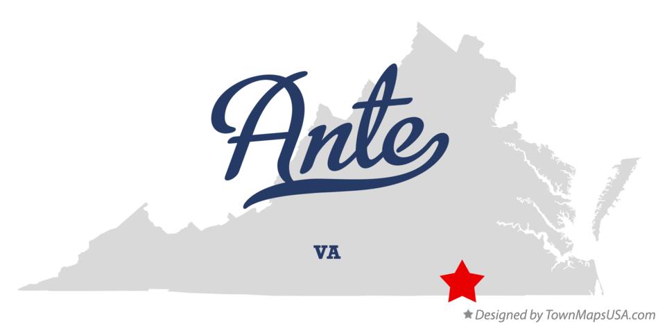 Map of Ante Virginia VA