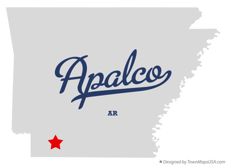 Map of Apalco Arkansas AR