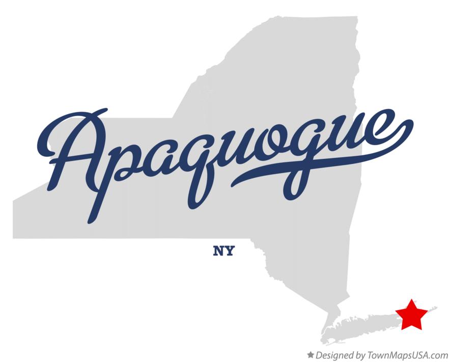 Map of Apaquogue New York NY