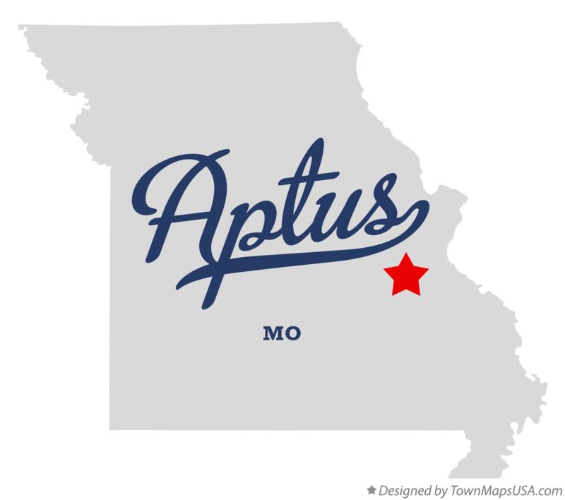 Map of Aptus Missouri MO