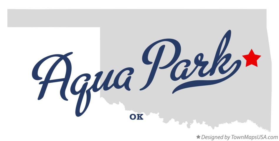 Map of Aqua Park Oklahoma OK