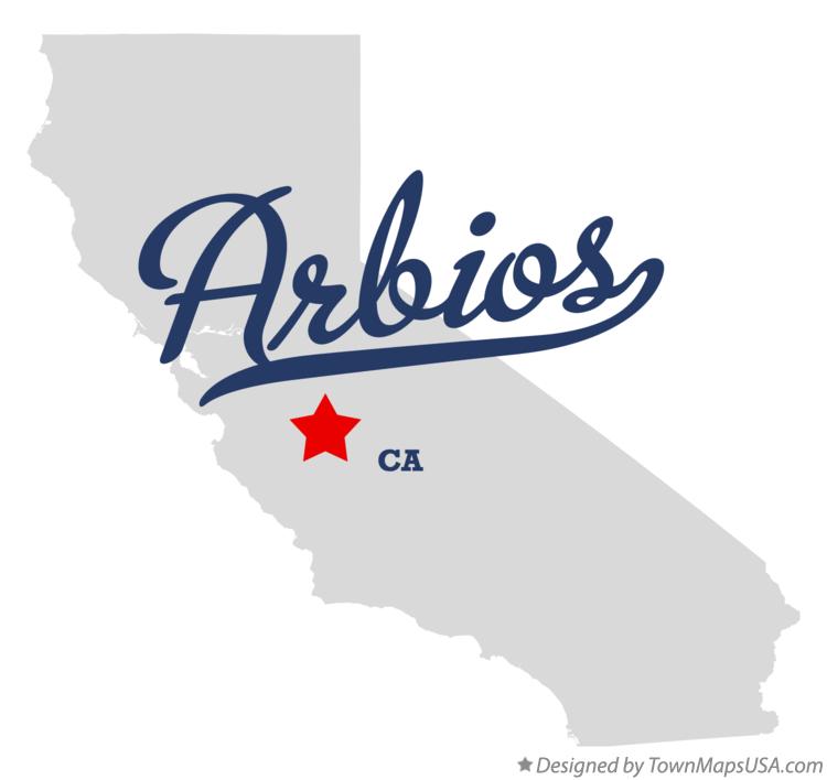 Map of Arbios California CA