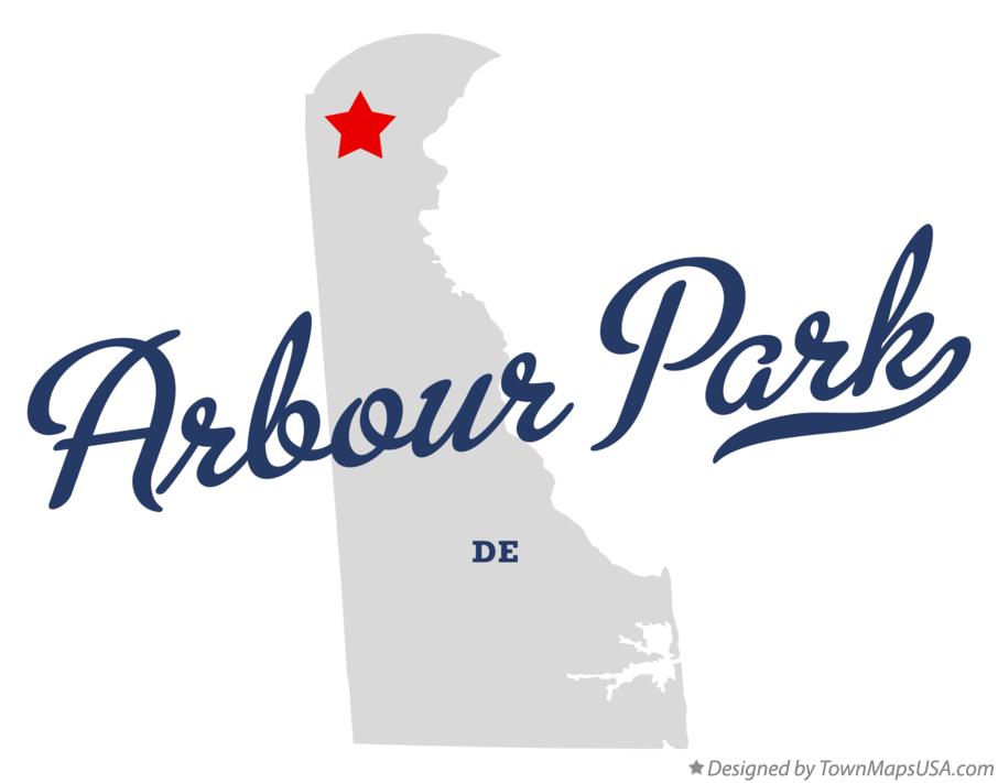 Map of Arbour Park Delaware DE