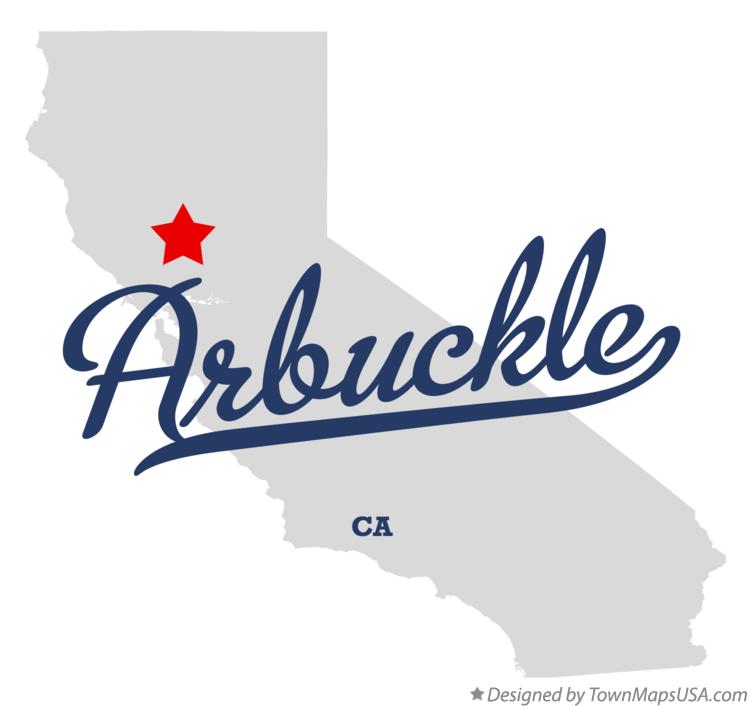 Map of Arbuckle California CA