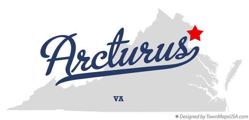 Map of Arcturus Virginia VA