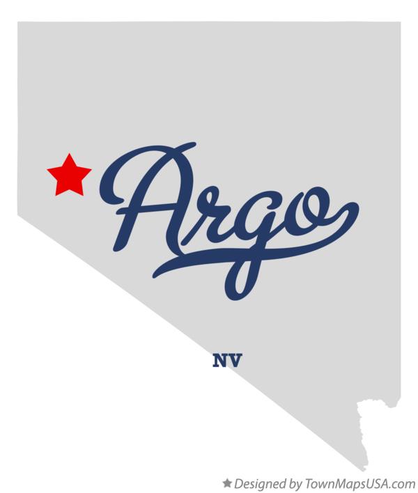 Map of Argo Nevada NV