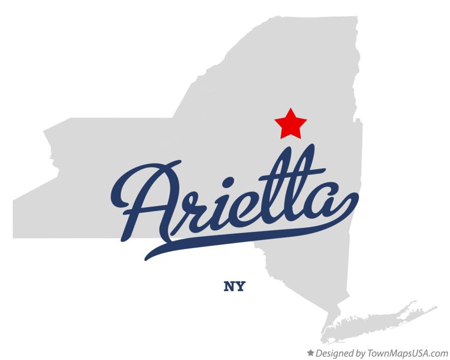 Map of Arietta New York NY
