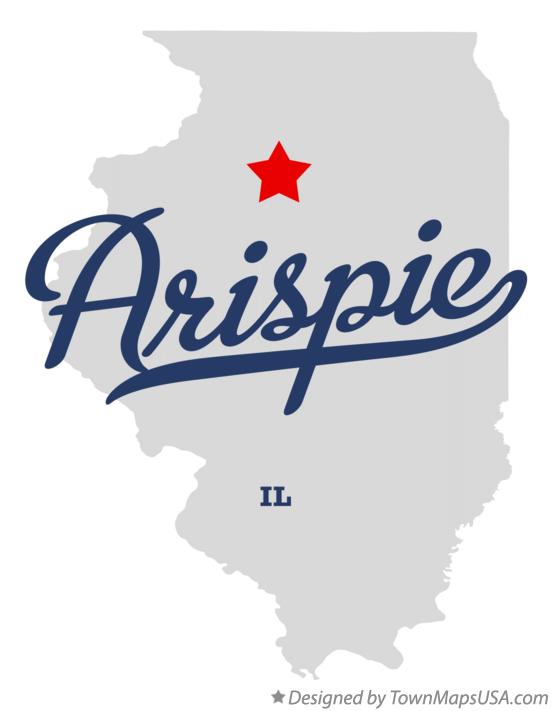 Map of Arispie Illinois IL