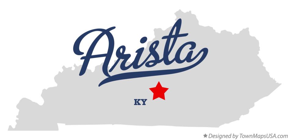 Map of Arista Kentucky KY