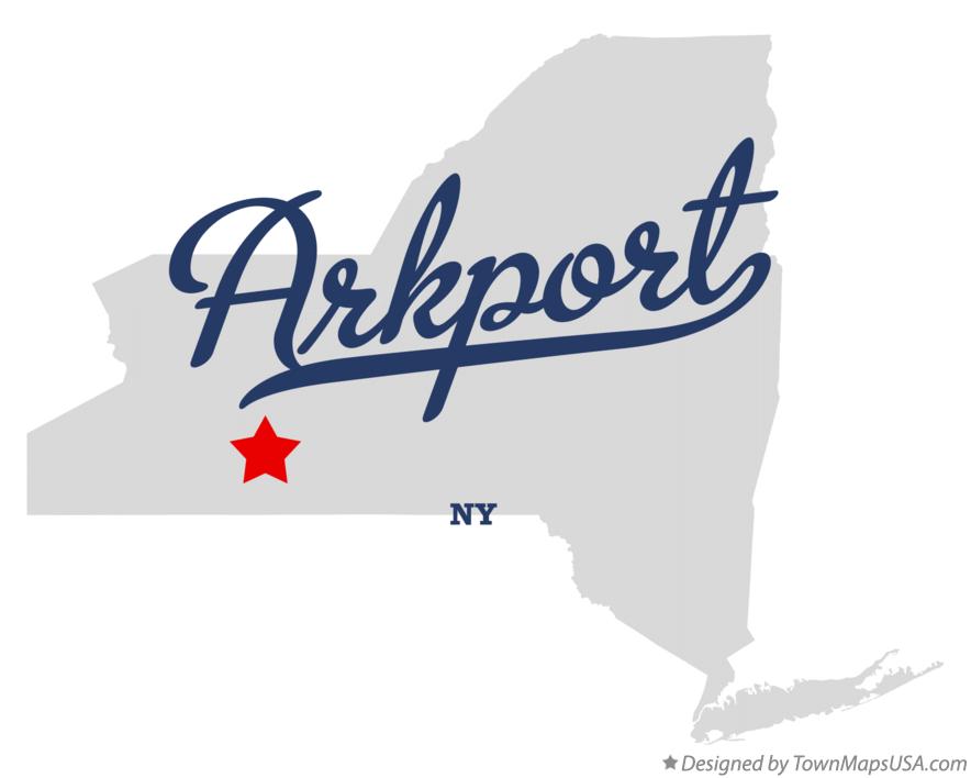 Map of Arkport New York NY