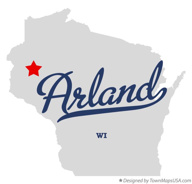 Map of Arland Wisconsin WI