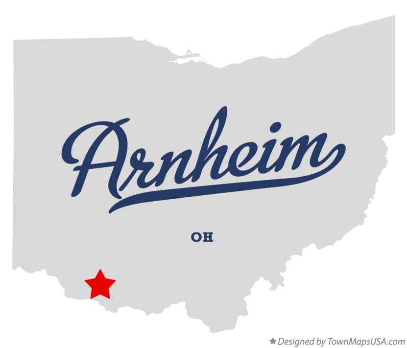 Map of Arnheim Ohio OH
