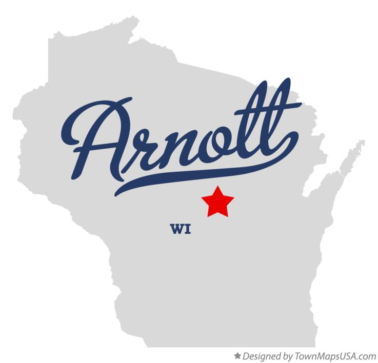 Map of Arnott Wisconsin WI